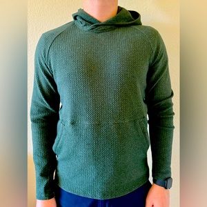 Lululemon At Ease Hoodie Heathered Grey Sage - Size M